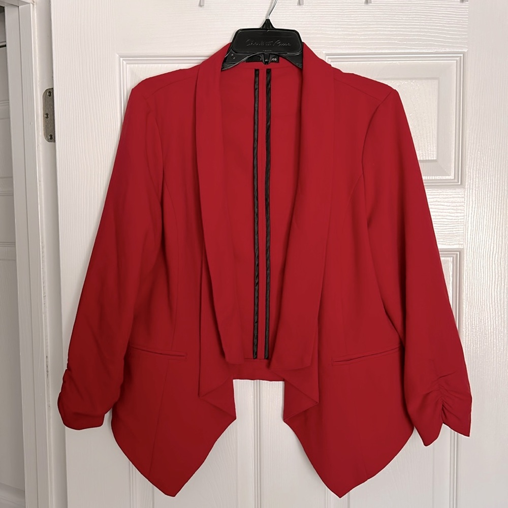 Maurices red blazer